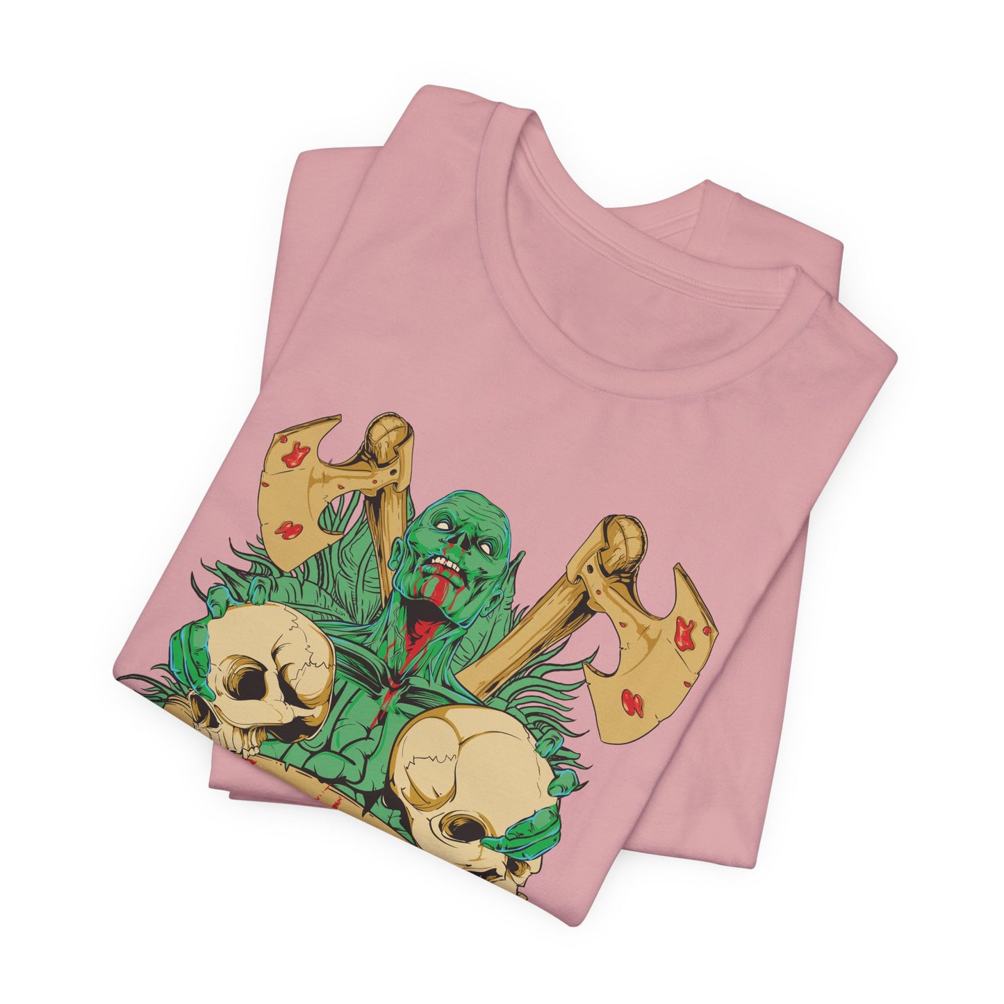 Cthulhu Skull Axes Testimony Tee Lovecraft Horror Mythos Shirt Art-42