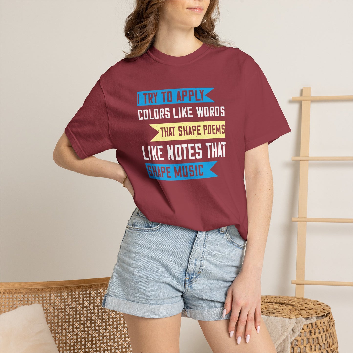 Music Graphic Design Unisex Cotton T-shirt m