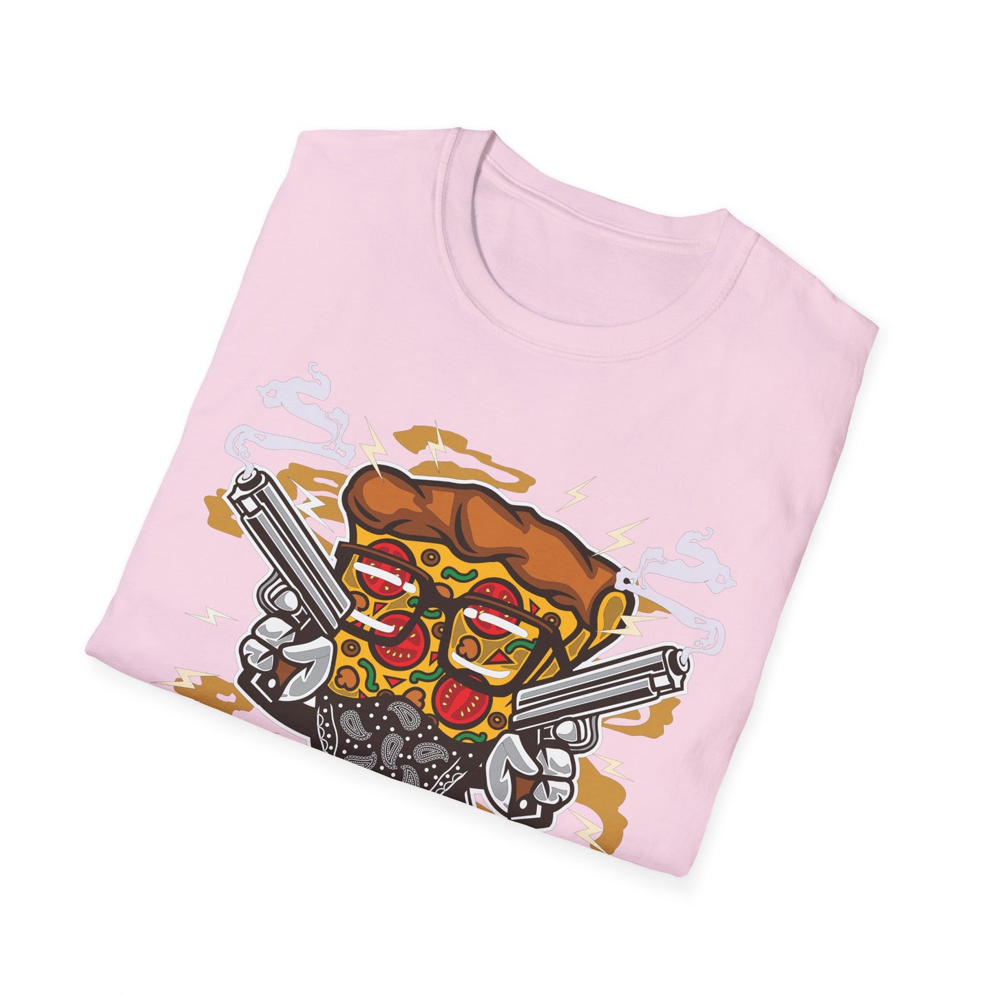 Cartoon Animation Tee Shirt Unisex Funny Graphic Gildan Softstyle 64000 Cotton Tee