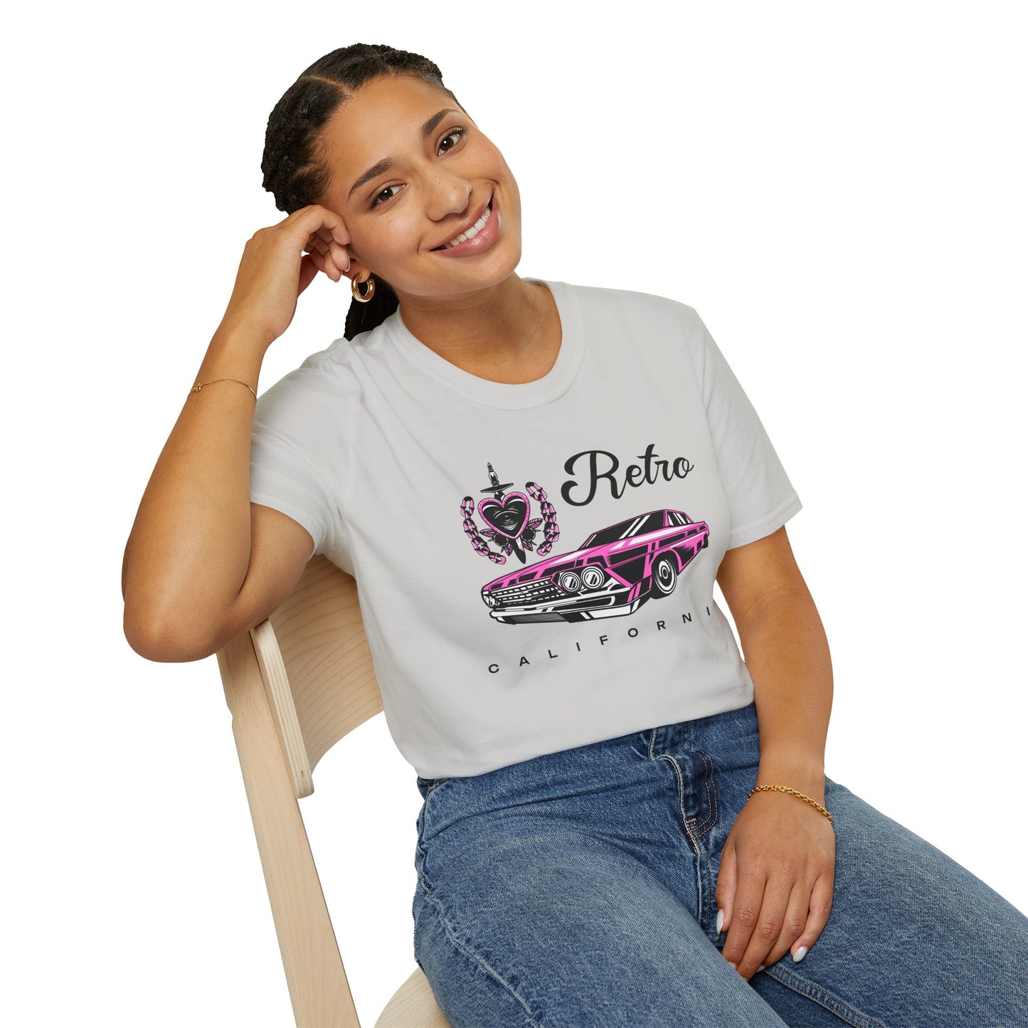 Retro T Shirt, Retro Design Shirt, Retro Art Tee Shirt, T-shirt with Retro Style