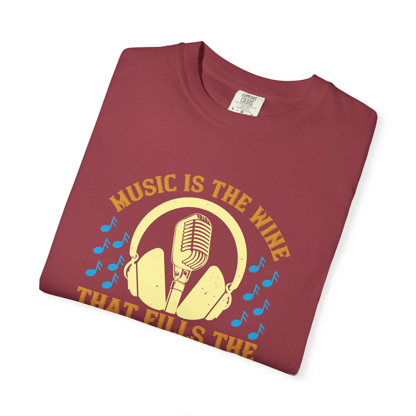 Music Graphic Design Unisex Cotton T-shirt m36