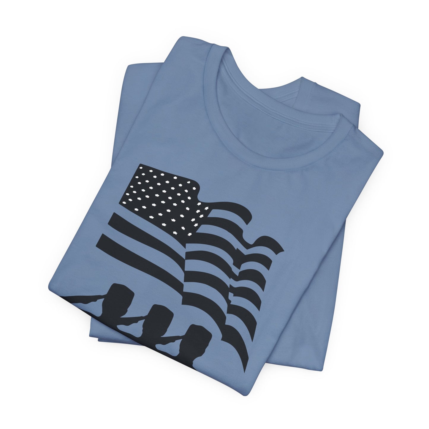 Happy Veterans Day saluting soldiers T-Shirt Patriotic American flag Unisex Cotton v51