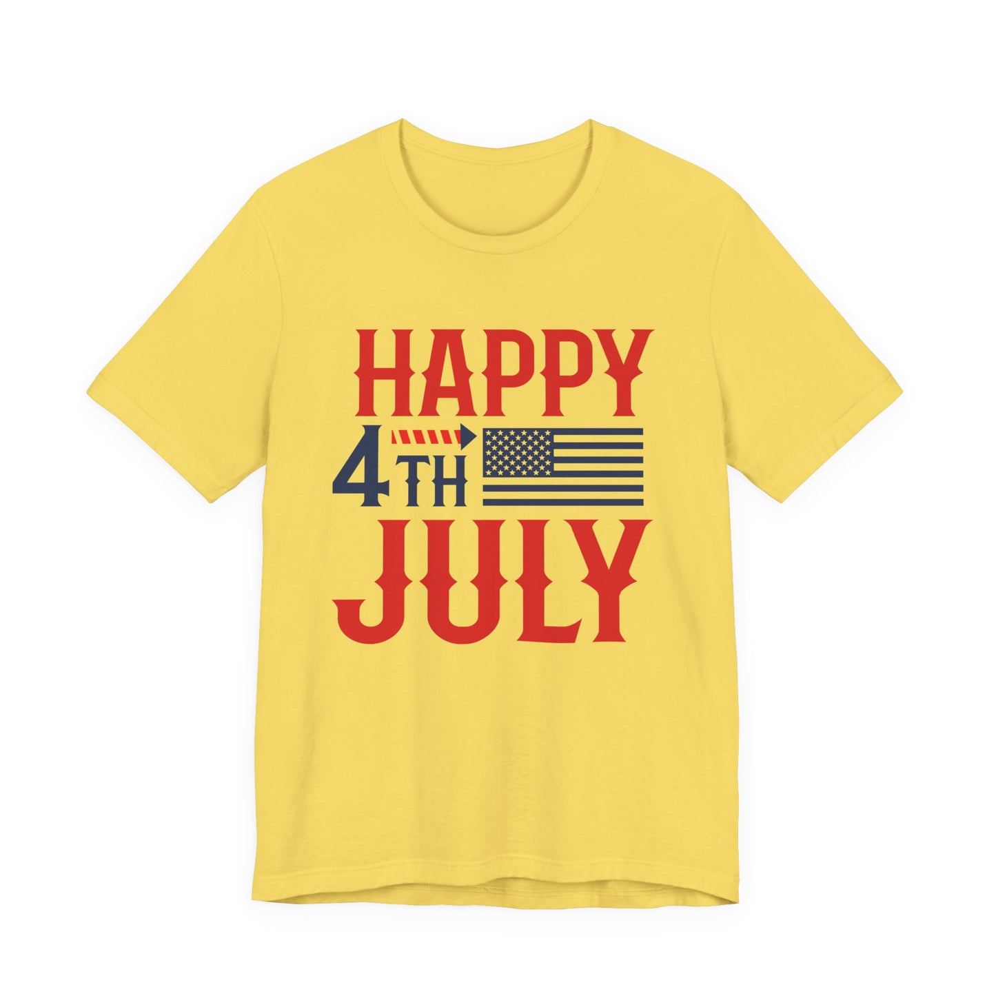 American Flag Graphic Unisex Cotton T-Shirt 011