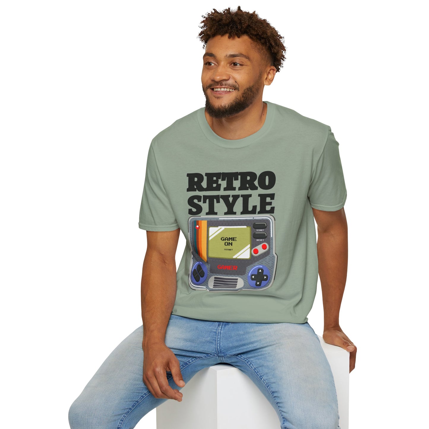 Retro T Shirt, Retro Design Shirt, Retro Art Tee Shirt, T-shirt with Retro Style