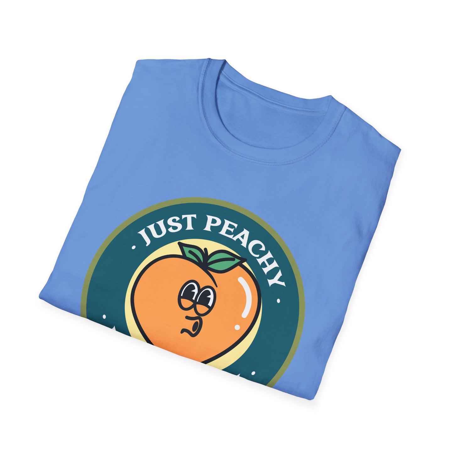 Food Tees, Funny Food T Shirts, Funny T Shirts, Shirt with Fruits, Shirt with Peach