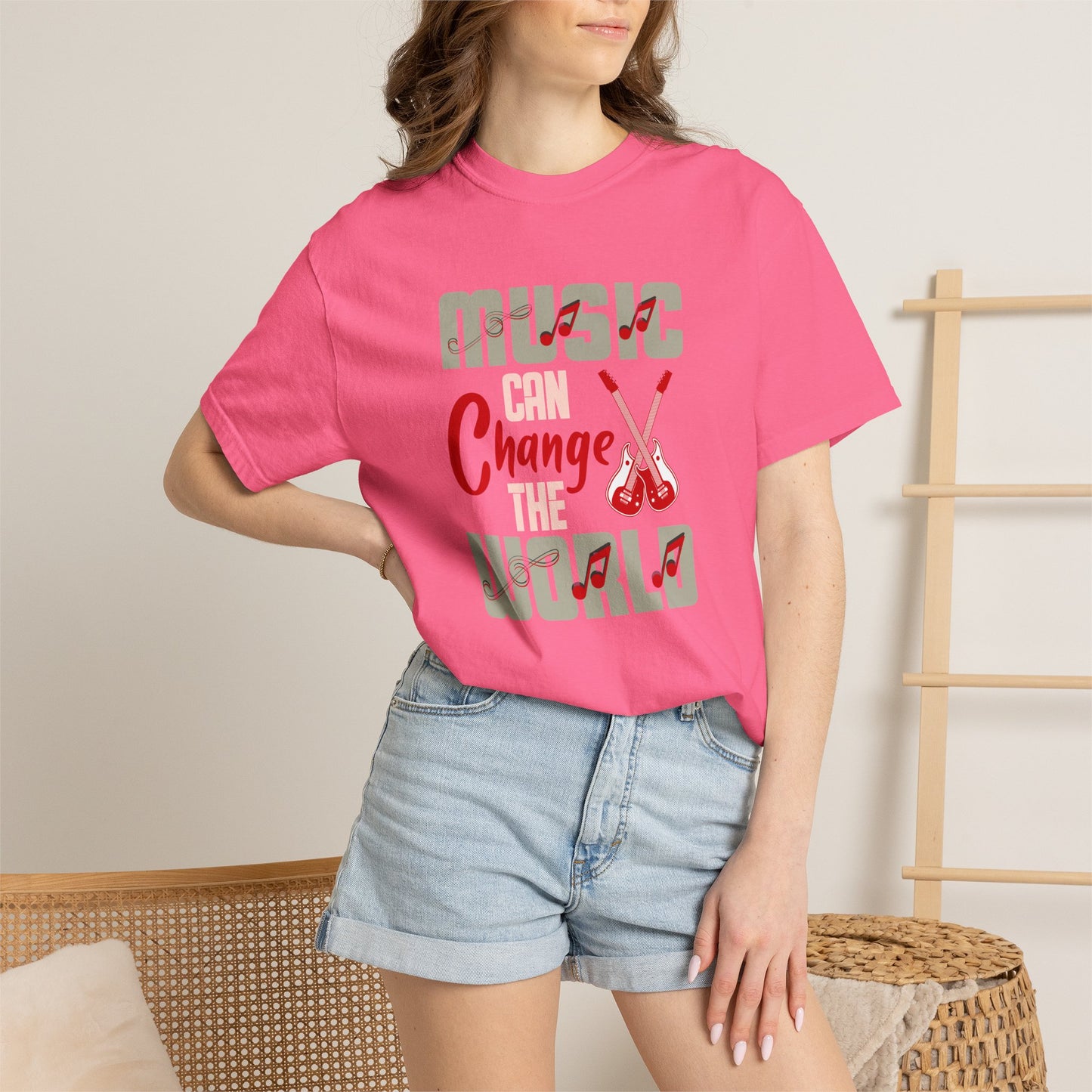 Music Graphic Design Unisex Cotton T-shirt 062