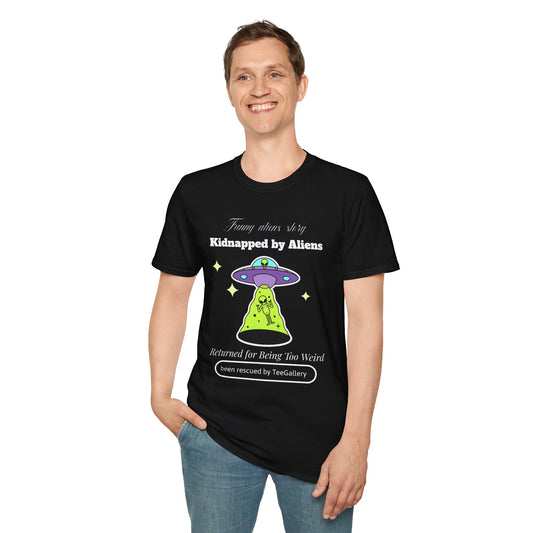 Funny T Shirts, UFO Tees, Funny Aliens Shirt
