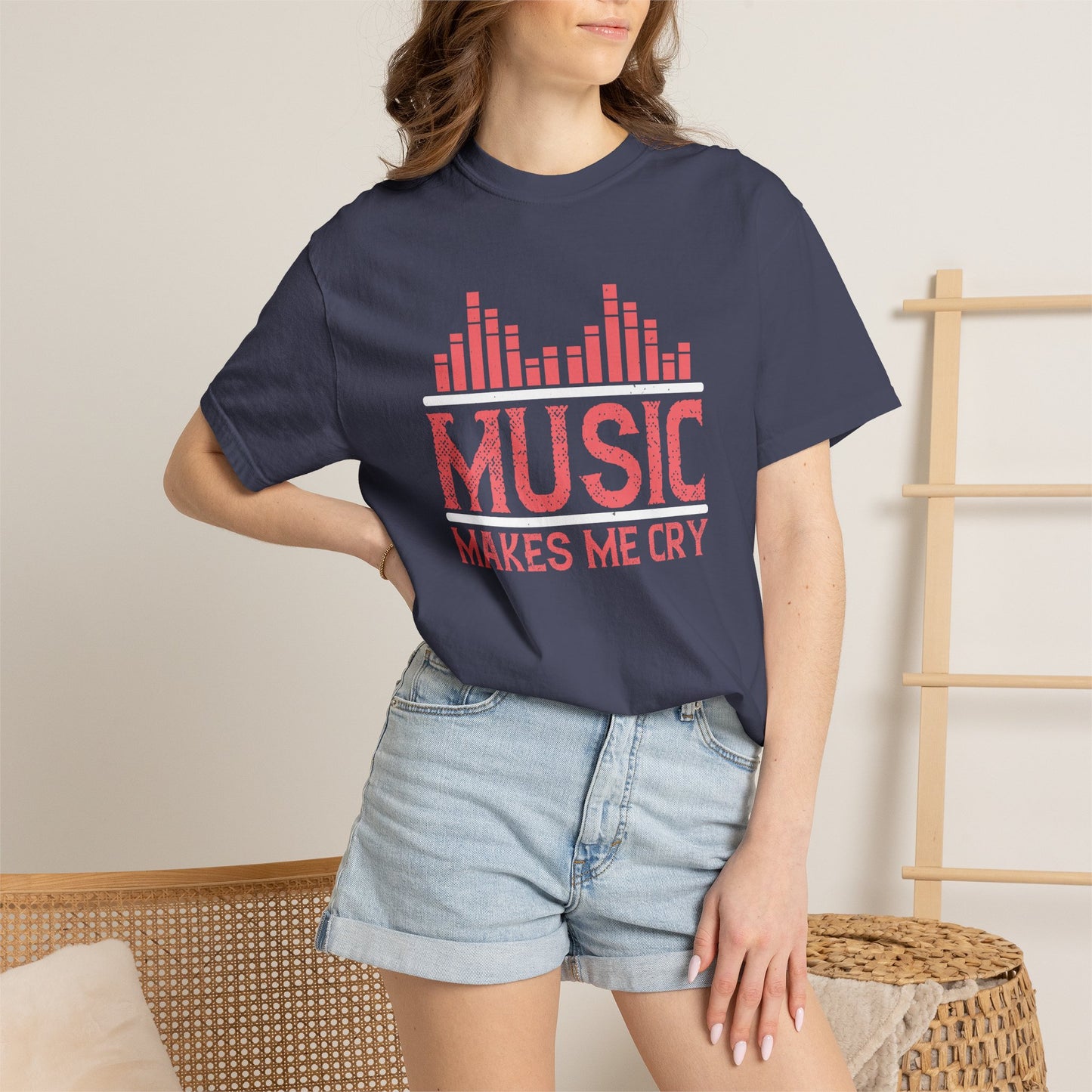 Music Graphic Design Unisex Cotton T-shirt m37