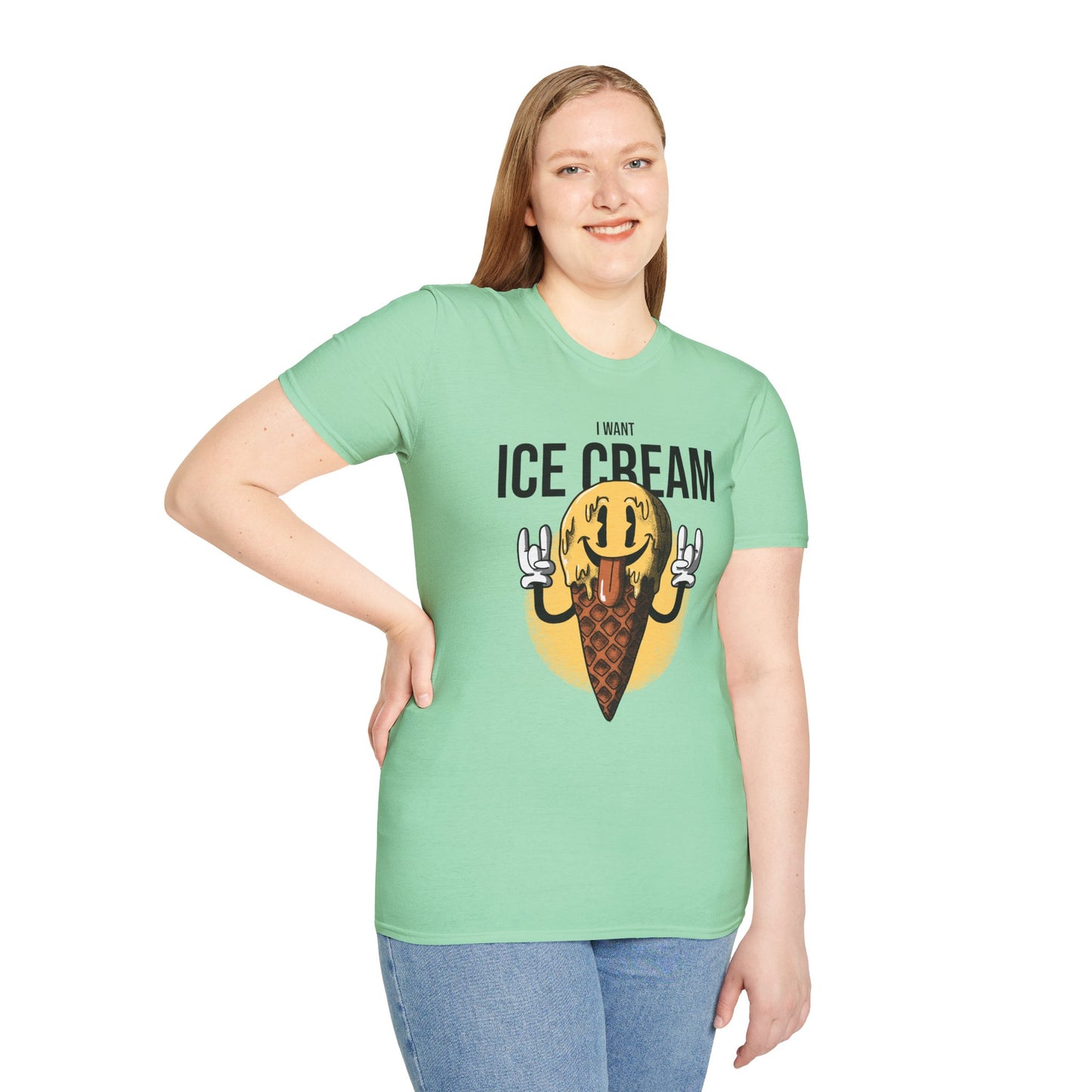 Food Tees, Funny Food T Shirts, Funny T Shirts, Shirt with Food, Junk Food Tees, Shirt with Ice Cream, Ice Cream T-Shirt