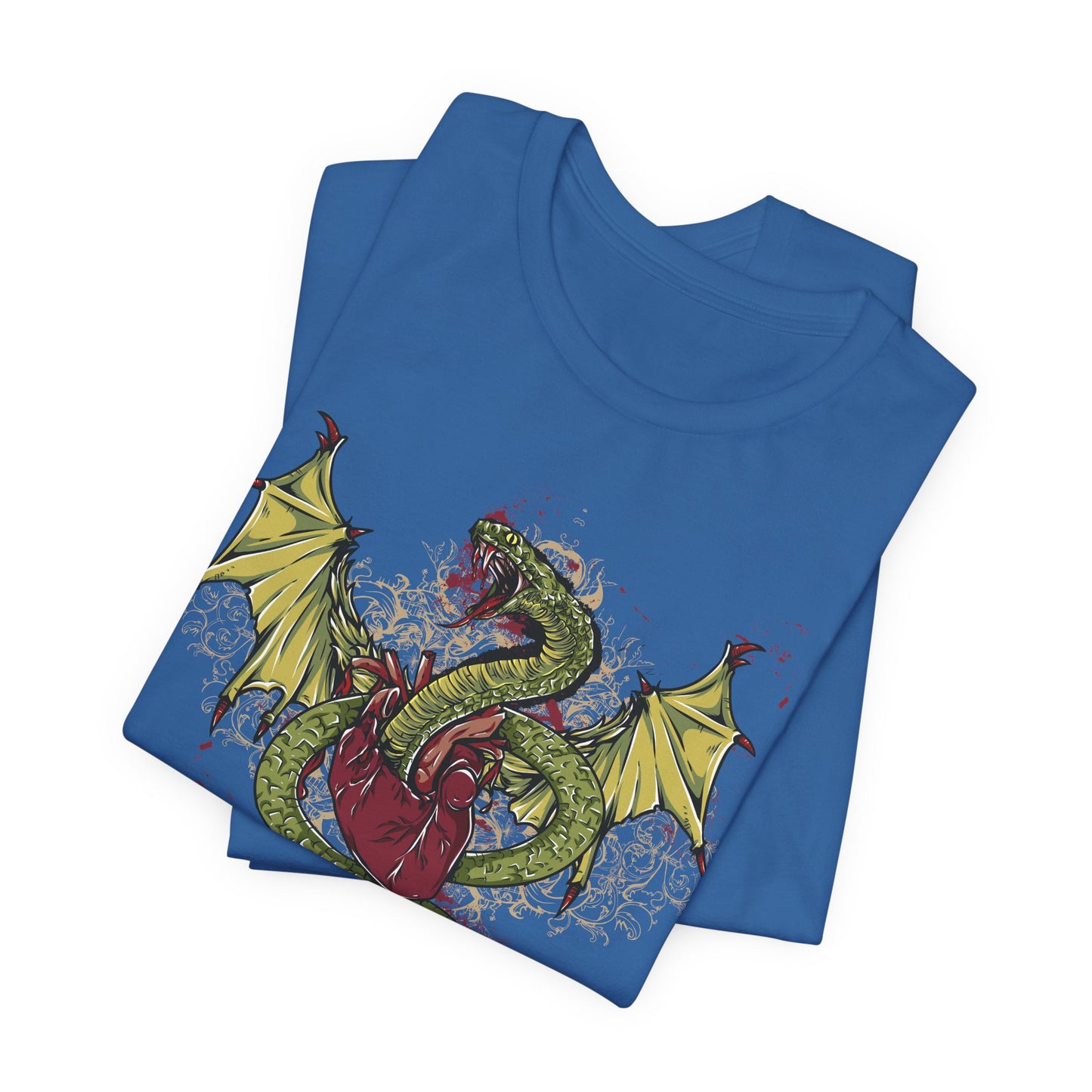 Dragon Illustration Graphic Unisex Cotton T-Shirt r29