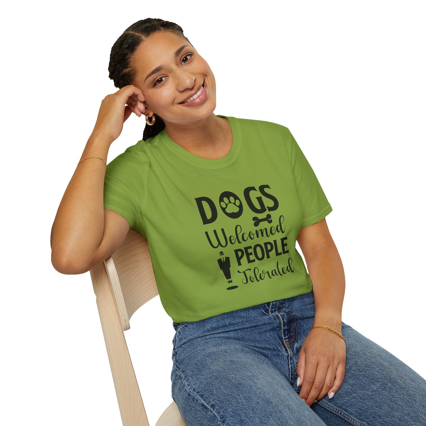 Dog Slogan T Shirts With Funny Quotes Unisex Tee Shirt Gildan Softstyle 64000 100 Percent Cotton