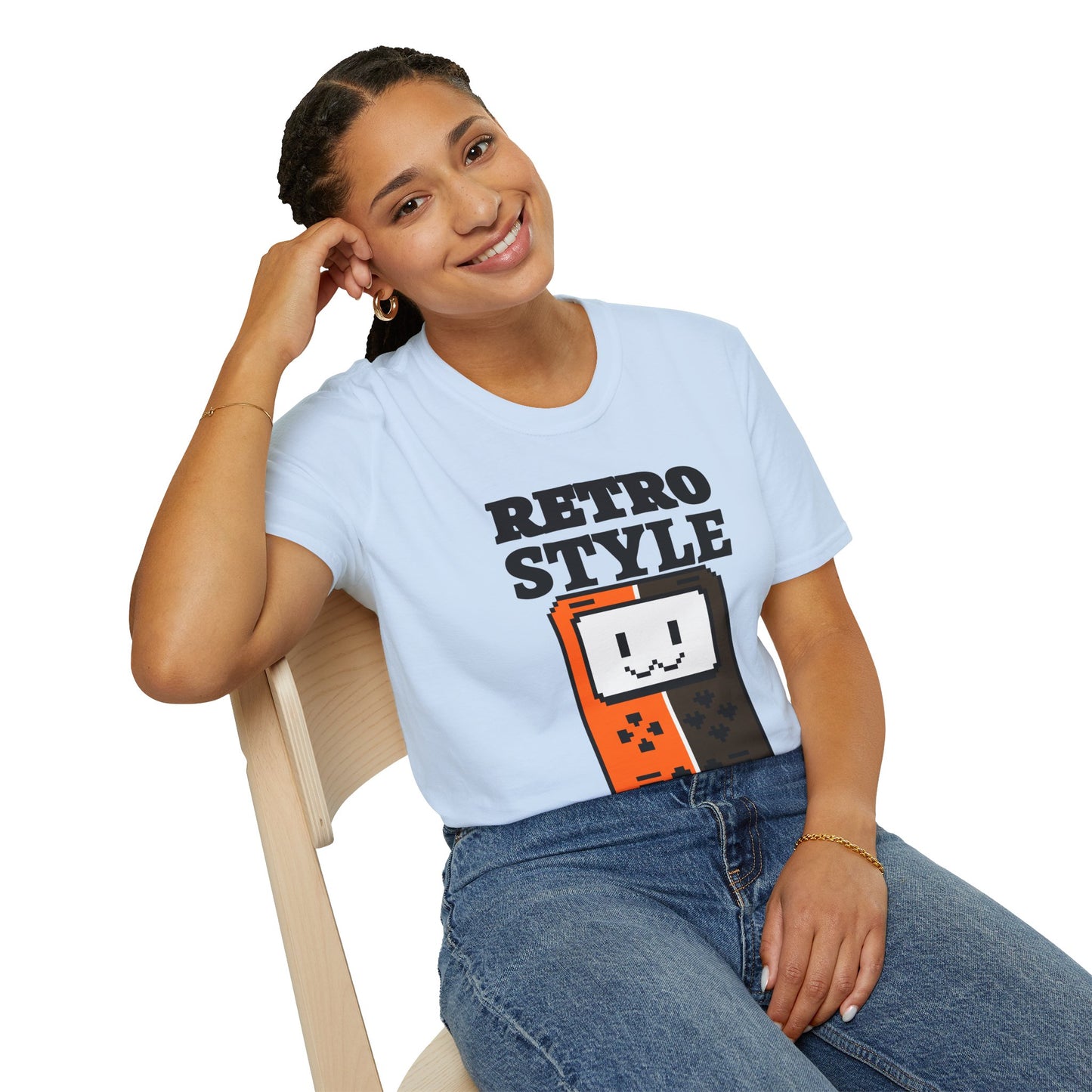 Retro T Shirt, Retro Design Shirt, Retro Art Tee Shirt, T-shirt with Retro Style