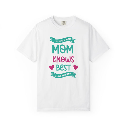 Mom T-shirt Mother's Day Mama Tee Unisex Comfort Colors Garment-Dyed Cotton h16