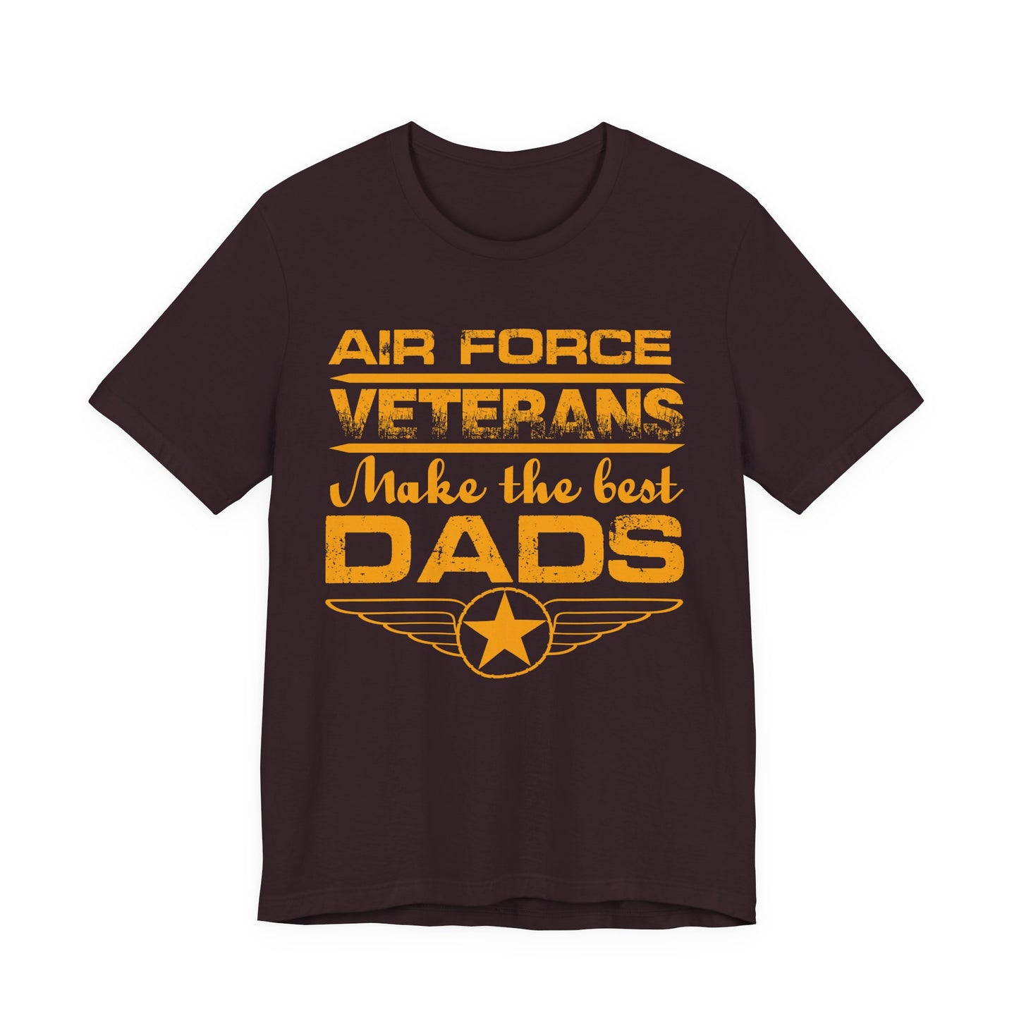 Air Force Veterans Make the Best Dads T-Shirt Military Dad Unisex Cotton Tee v48