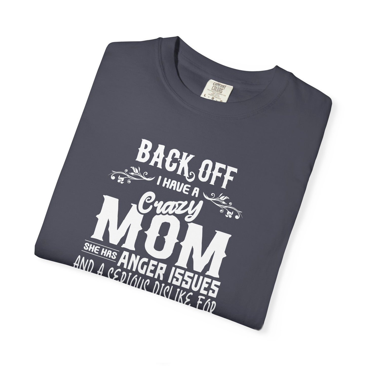 Mom T-shirt Mother's Day Mama Tee Unisex Comfort Colors Garment-Dyed Cotton h34