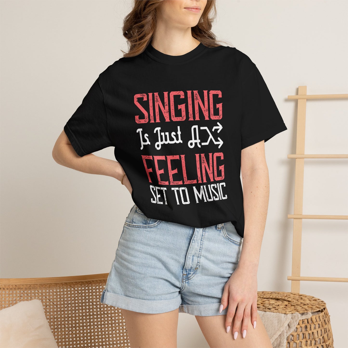 Music Graphic Design Unisex Cotton T-shirt  m43
