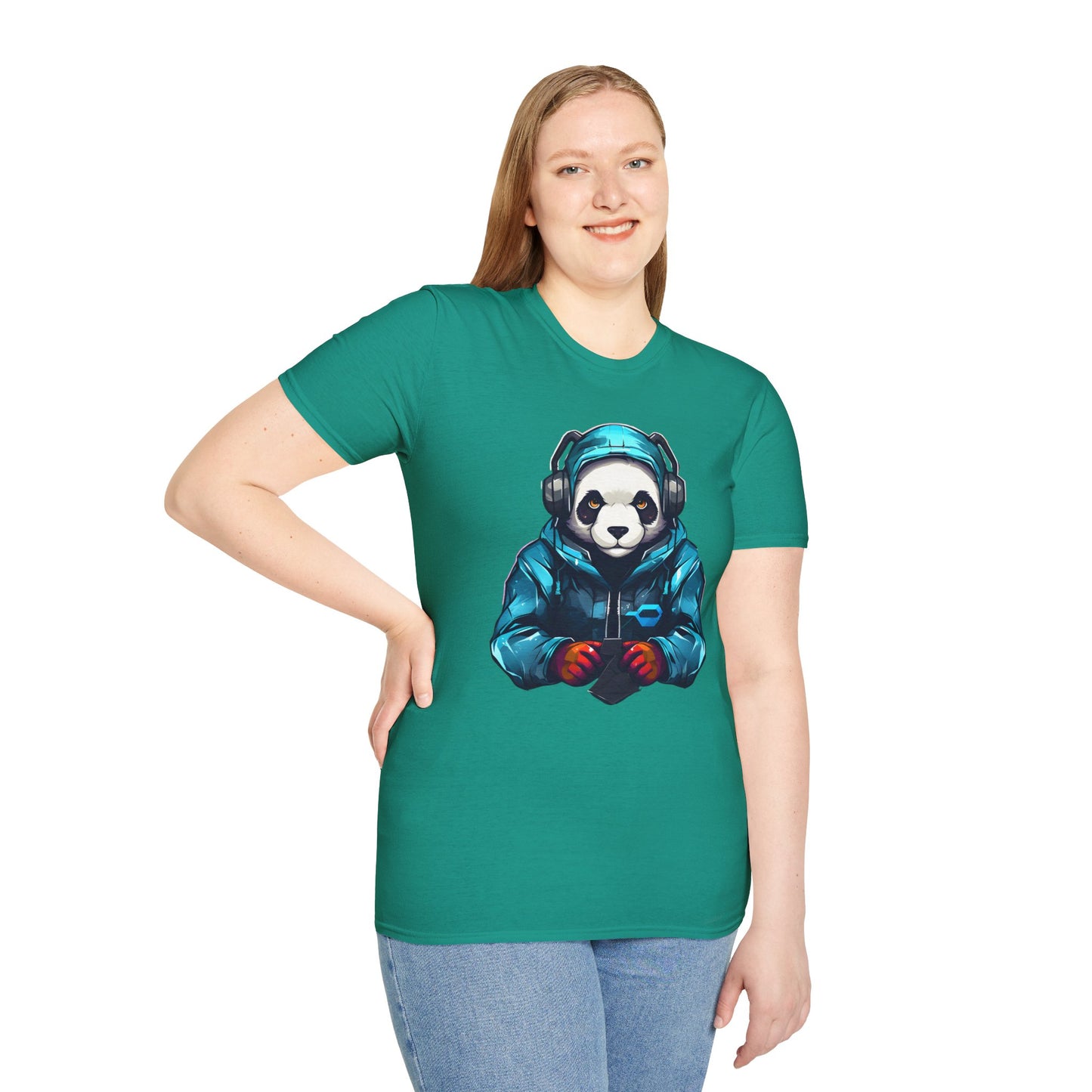 Animals Tees, Funny Animals Shirt, T Shirts with Funny Animals, T-Shirt with Panda, Panda Tees