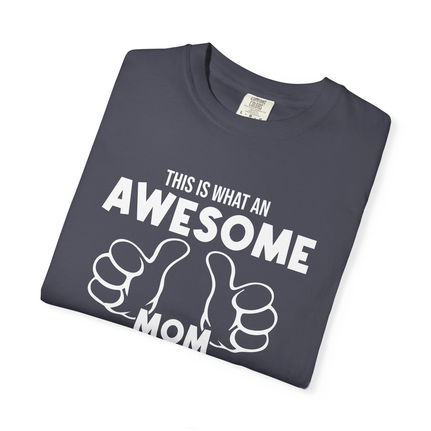 Mom T-shirt Mother's Day Mama Tee Unisex Comfort Colors Garment-Dyed Cotton h25