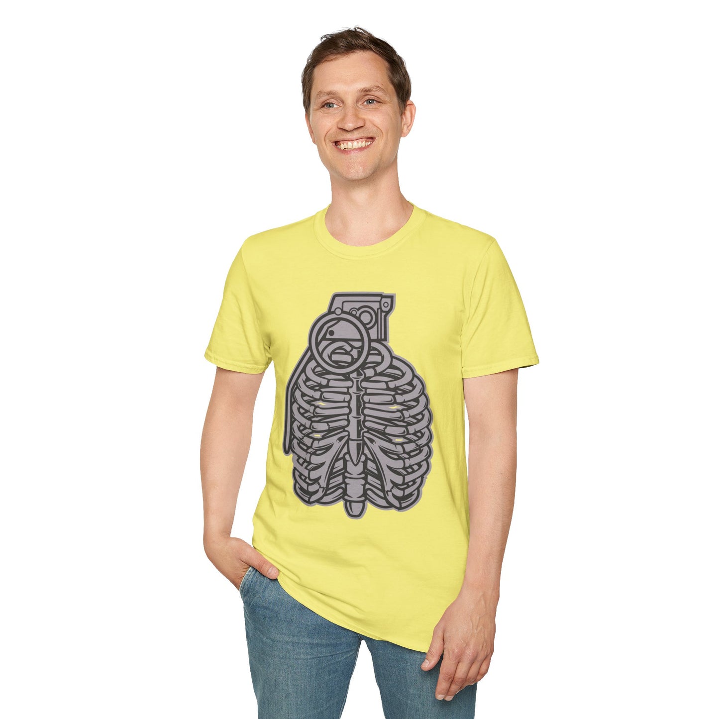Cartoon T Shirt Animation T Shirt Funny Tee Shirt Unisex Gildan Softstyle 64000 Cotton
