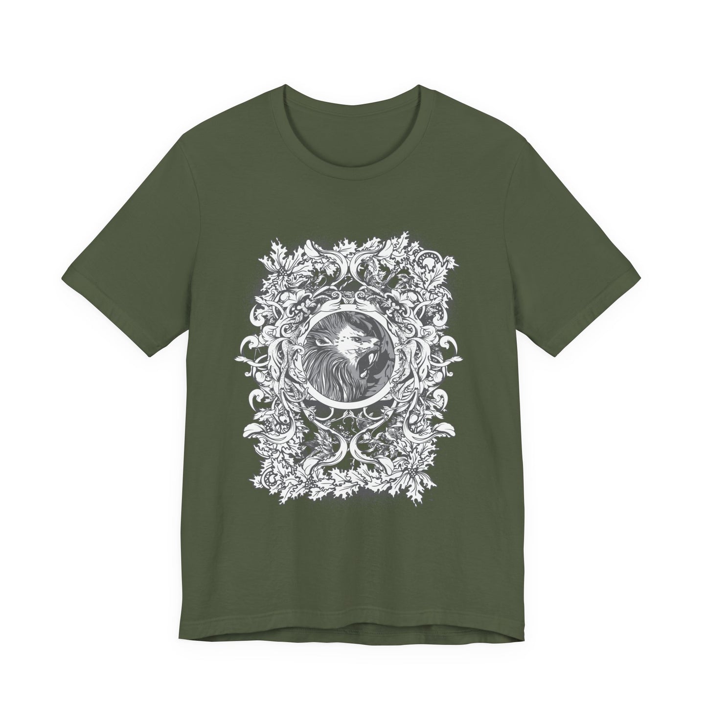 Gothic Illustration Graphic Unisex Cotton T-Shirt r18