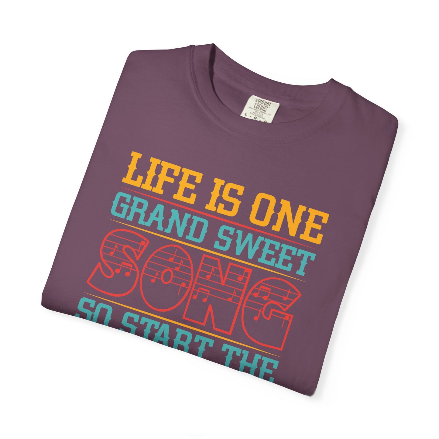 Music Graphic Design Unisex Cotton T-shirt 023