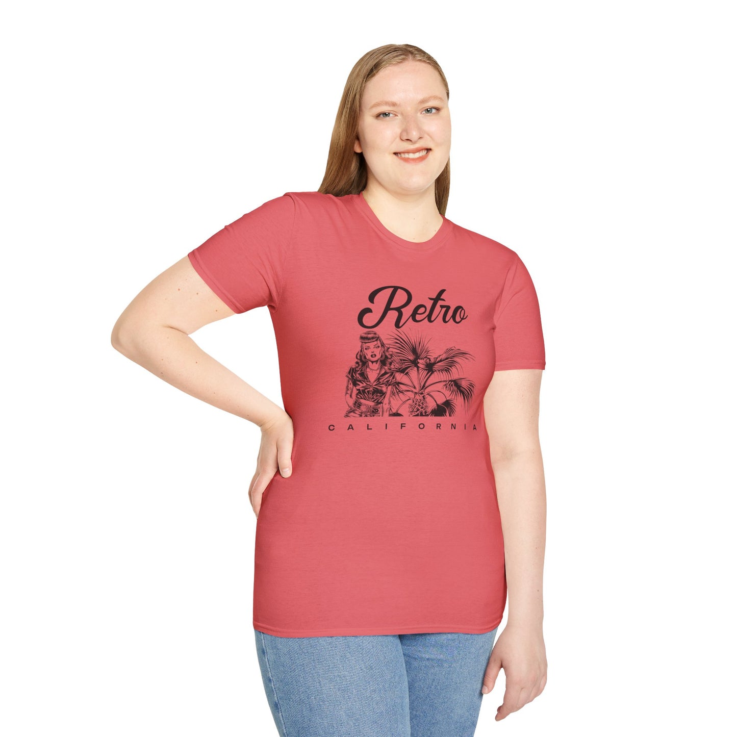 Retro T Shirt, Retro Design Shirt, Retro Art Tee Shirt, T-shirt with Retro Style