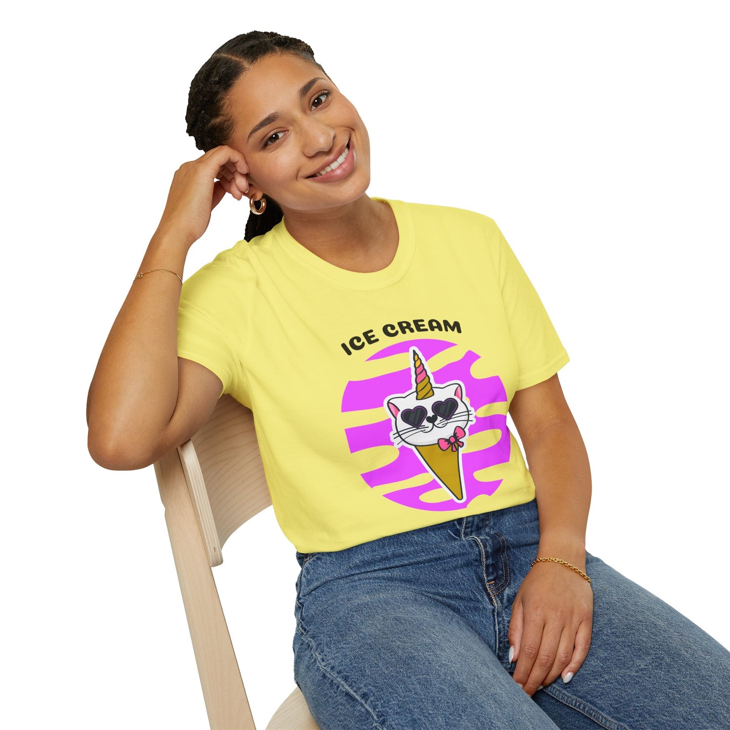 Food Tees, Funny Food T Shirts, Funny T Shirts, Shirt with Food, Junk Food Tees, Shirt with Ice Cream, Ice Cream T-Shirt