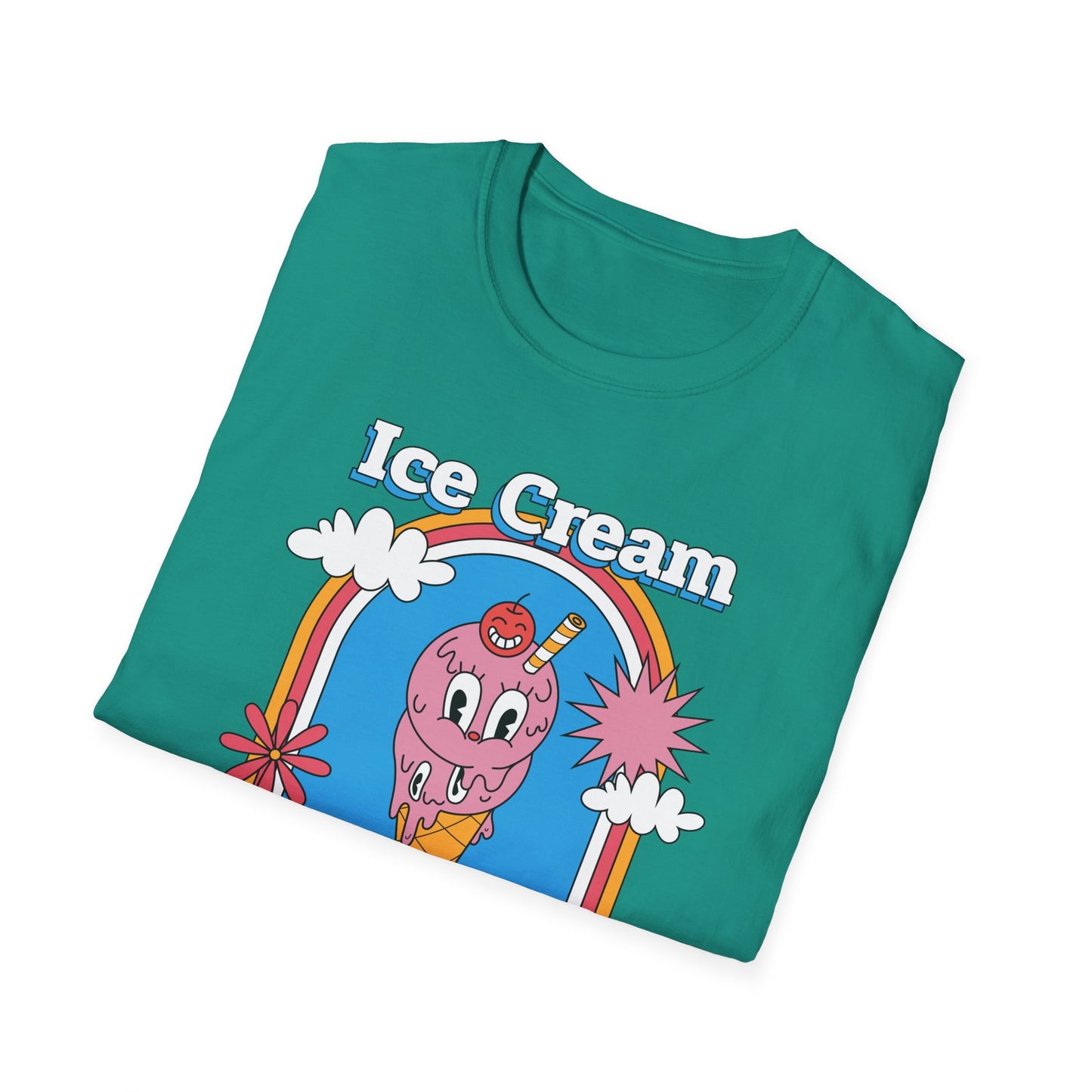 Food Tees, Funny Food T Shirts, Funny T Shirts, Shirt with Food, Junk Food Tees, Shirt with Ice Cream, Ice Cream T-Shirt