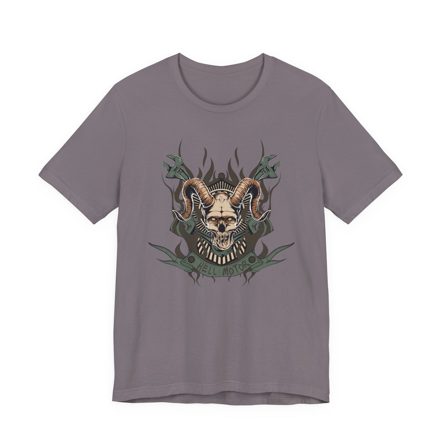 Gothic Skull Graphic Design Unisex Cotton Tee Art-49