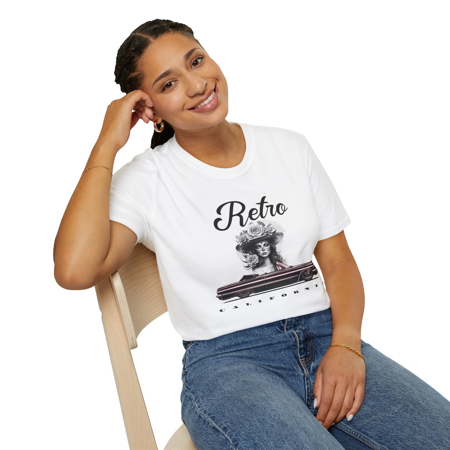 Retro T Shirt, Retro Design Shirt, Retro Art Tee Shirt, T-shirt with Retro Style