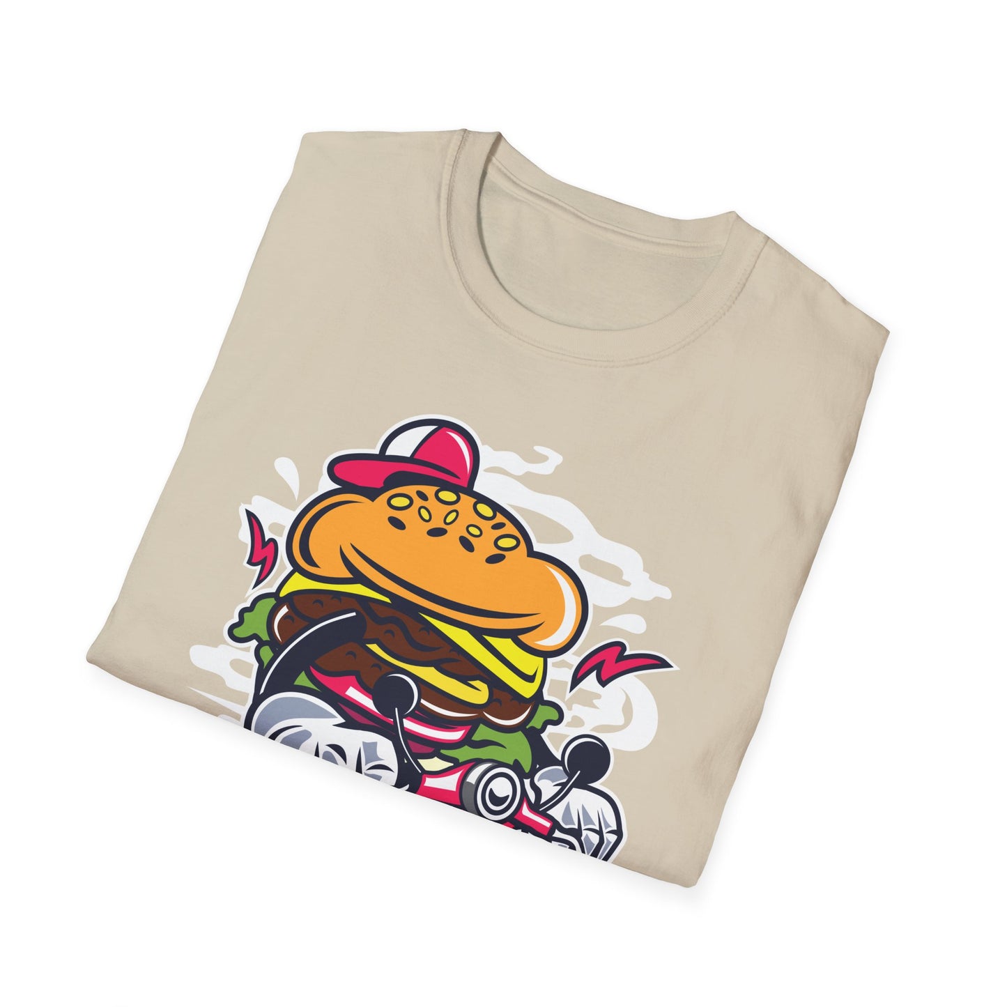 Cartoon T Shirt Animation Tee Funny Unisex Softstyle Gildan 64000 100 Percent Ring Spun Cotton