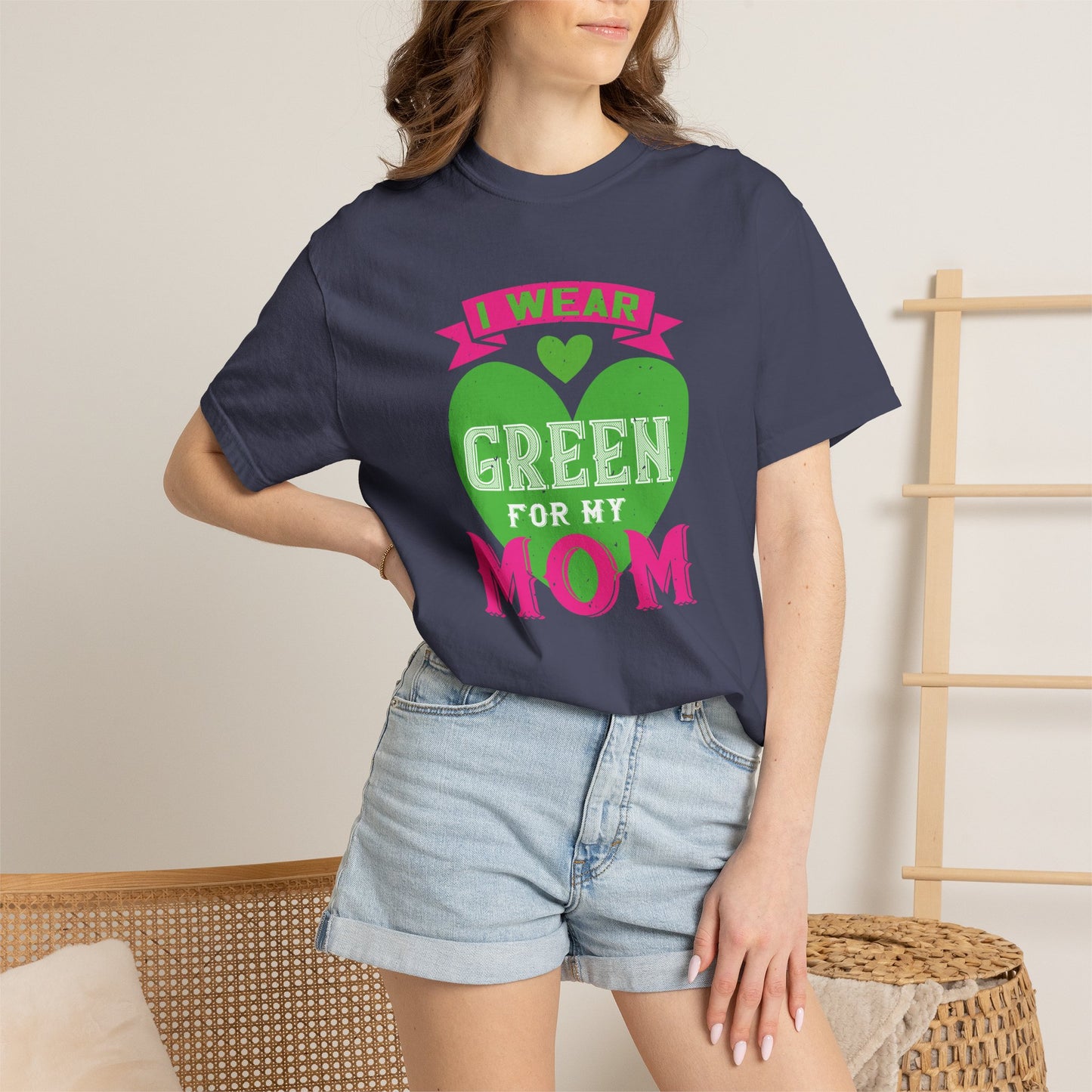 Mom T-shirt Mother Day Mama Tee Unisex Comfort Colors Garment-Dyed Cotton h75