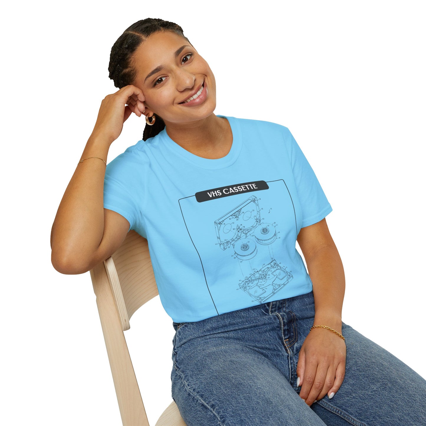Retro T Shirt, Retro Design Shirt, Retro Art Tee Shirt, T-shirt with Retro Style