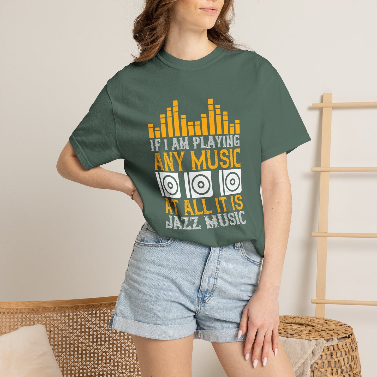 Music Graphic Design Unisex Cotton T-shirt m17