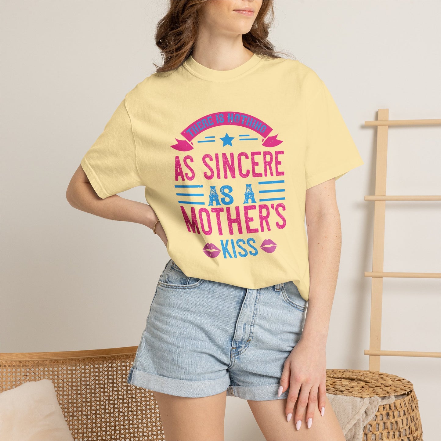 Mom T-shirt Mother Day Mama Tee Unisex Comfort Colors Garment-Dyed Cotton h97