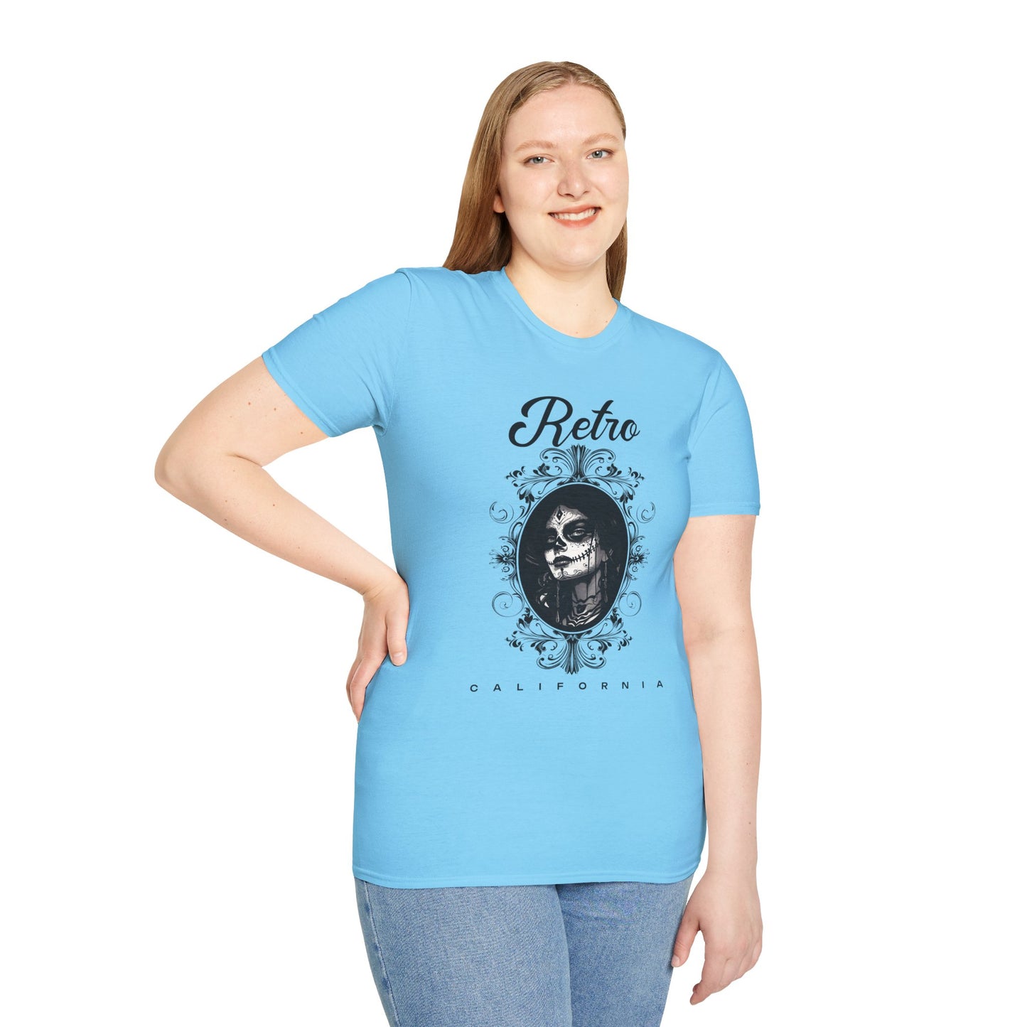 Retro T Shirt, Retro Design Shirt, Retro Art Tee Shirt, T-shirt with Retro Style