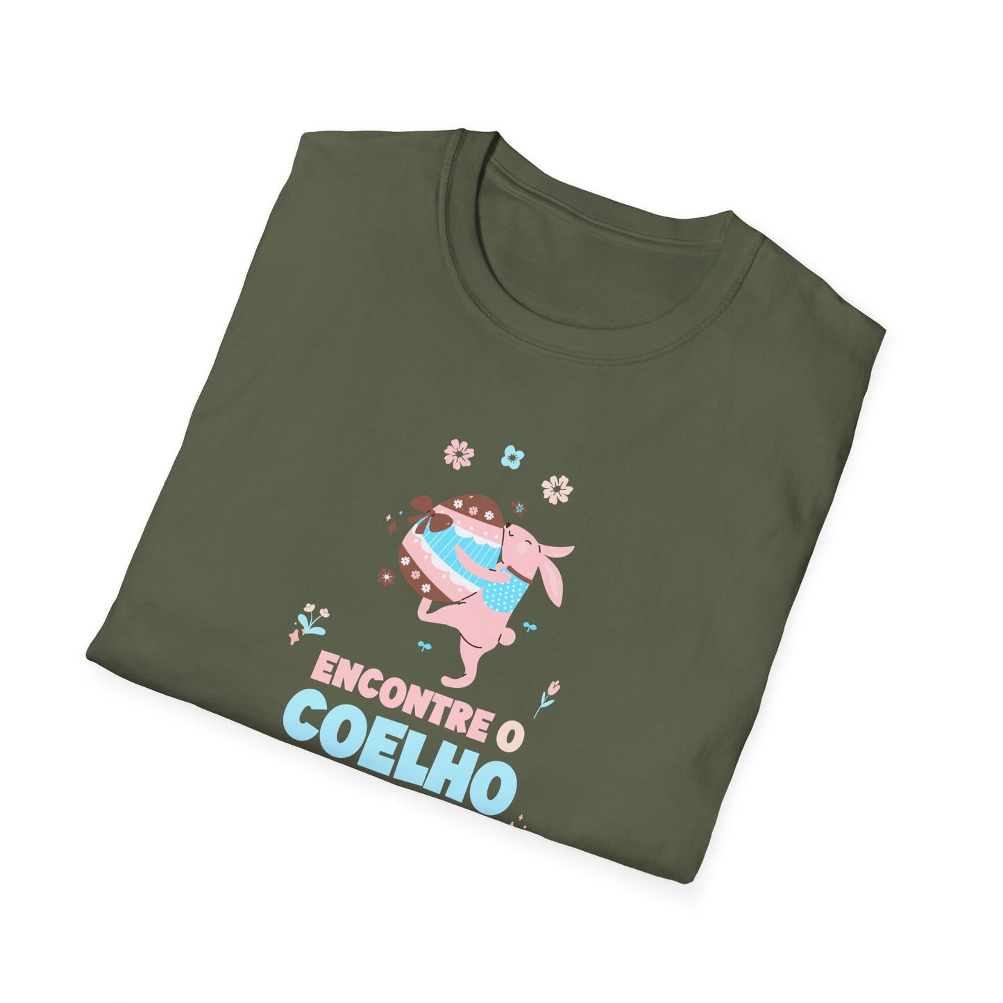 Easter Bunny T-Shirt, Tee Shirt with Easter Signature, T Shirt with Easter Prints, Tee Shirt with Easter Design - 16