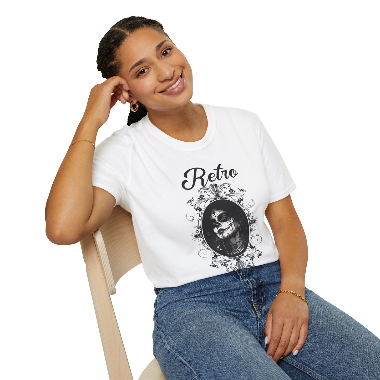 Retro T Shirt, Retro Design Shirt, Retro Art Tee Shirt, T-shirt with Retro Style