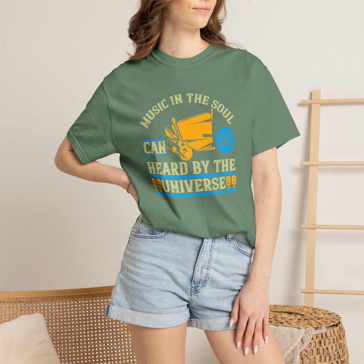 Music Graphic Design Unisex Cotton T-shirt m25