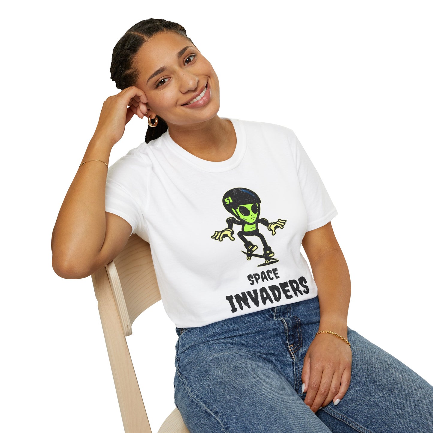 Funny T Shirts, UFO Tees, Funny Aliens Shirt - 4