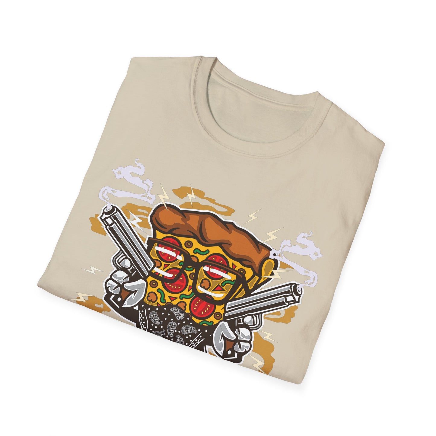 Cartoon Animation Tee Shirt Unisex Funny Graphic Gildan Softstyle 64000 Cotton Tee