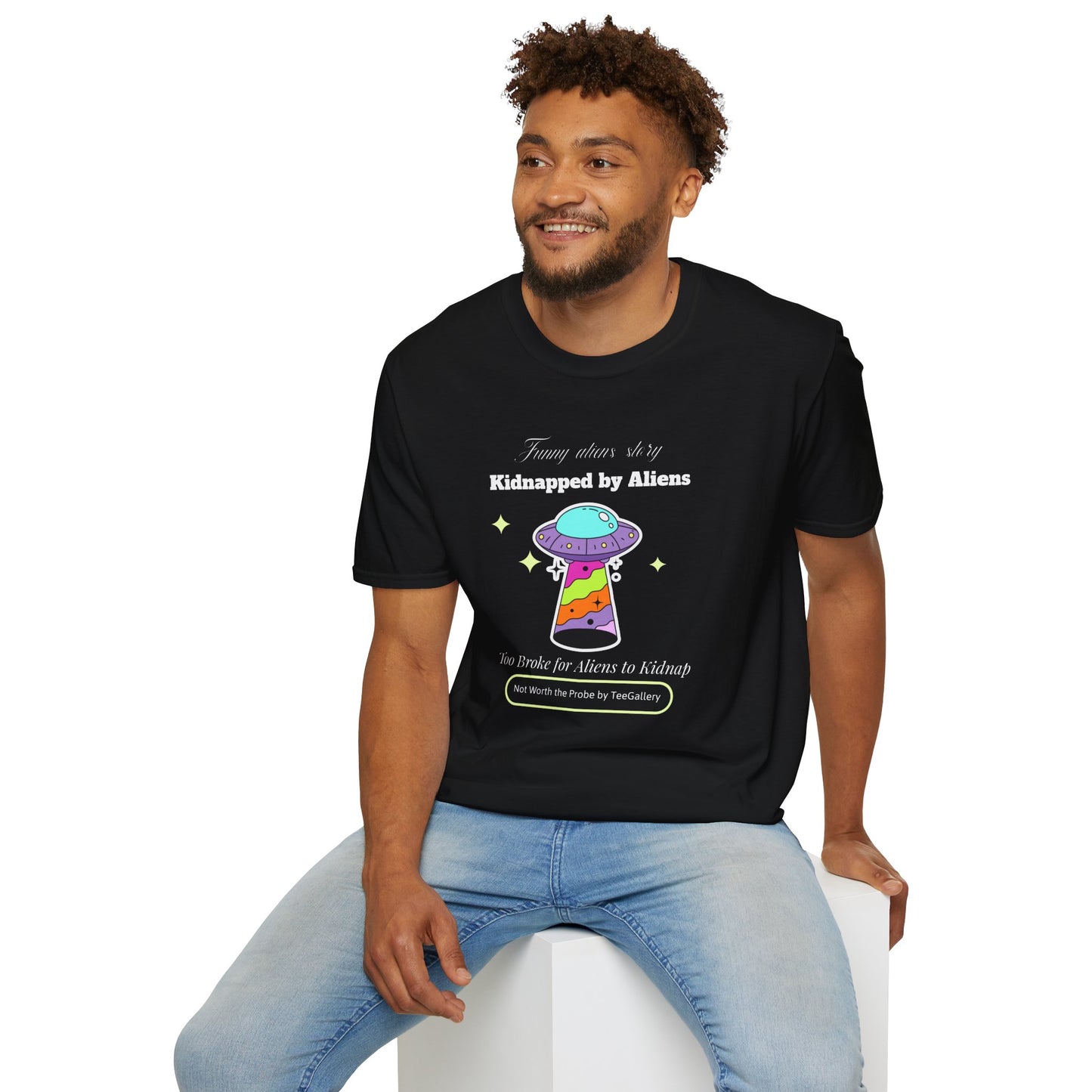 Funny T Shirts, UFO Tees, Funny Aliens Shirt - 33