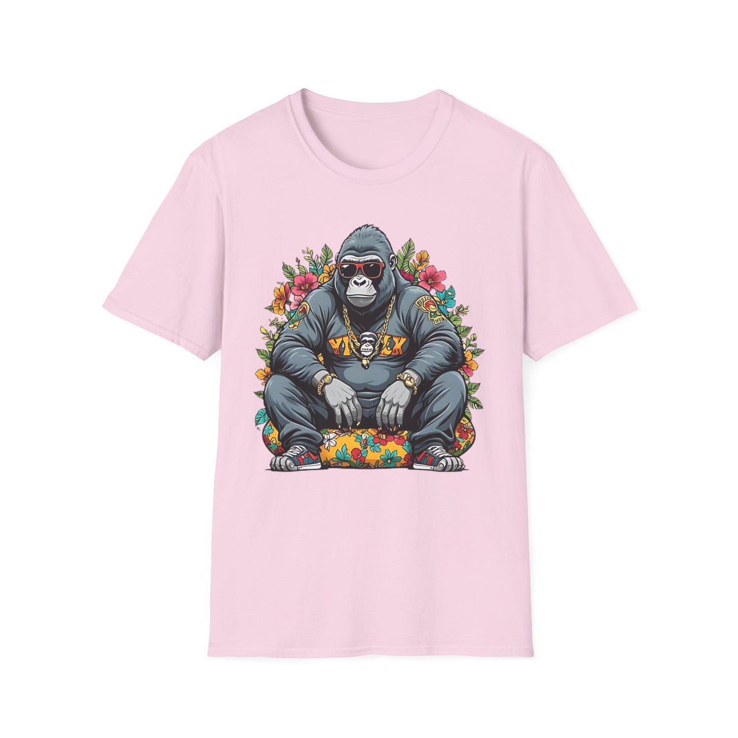 Animals Tees, Funny Animals Shirt, T Shirts with Funny Animals, T-Shirt with Gorilla, Monkey Tees