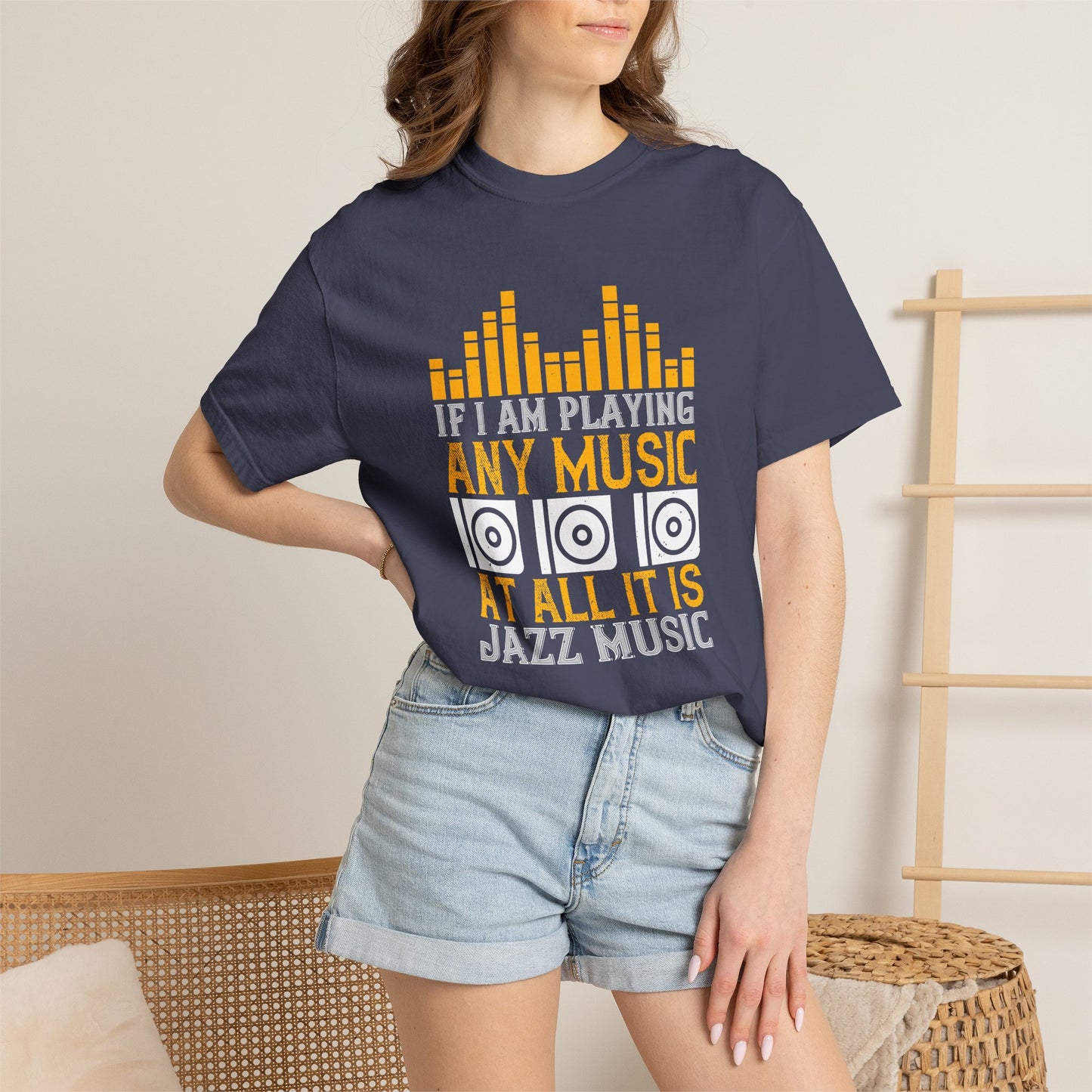 Music Graphic Design Unisex Cotton T-shirt m17