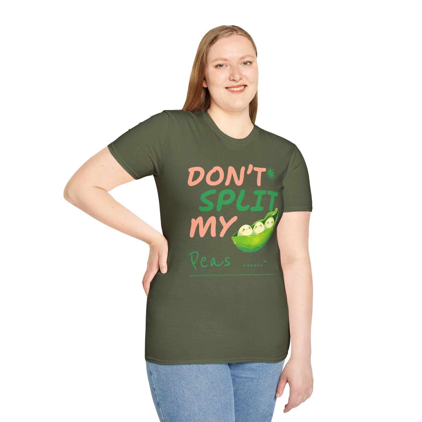 Food Tees, Funny Food T Shirts, Funny T Shirts, Shirt with Vegetables, Shirt with Peas