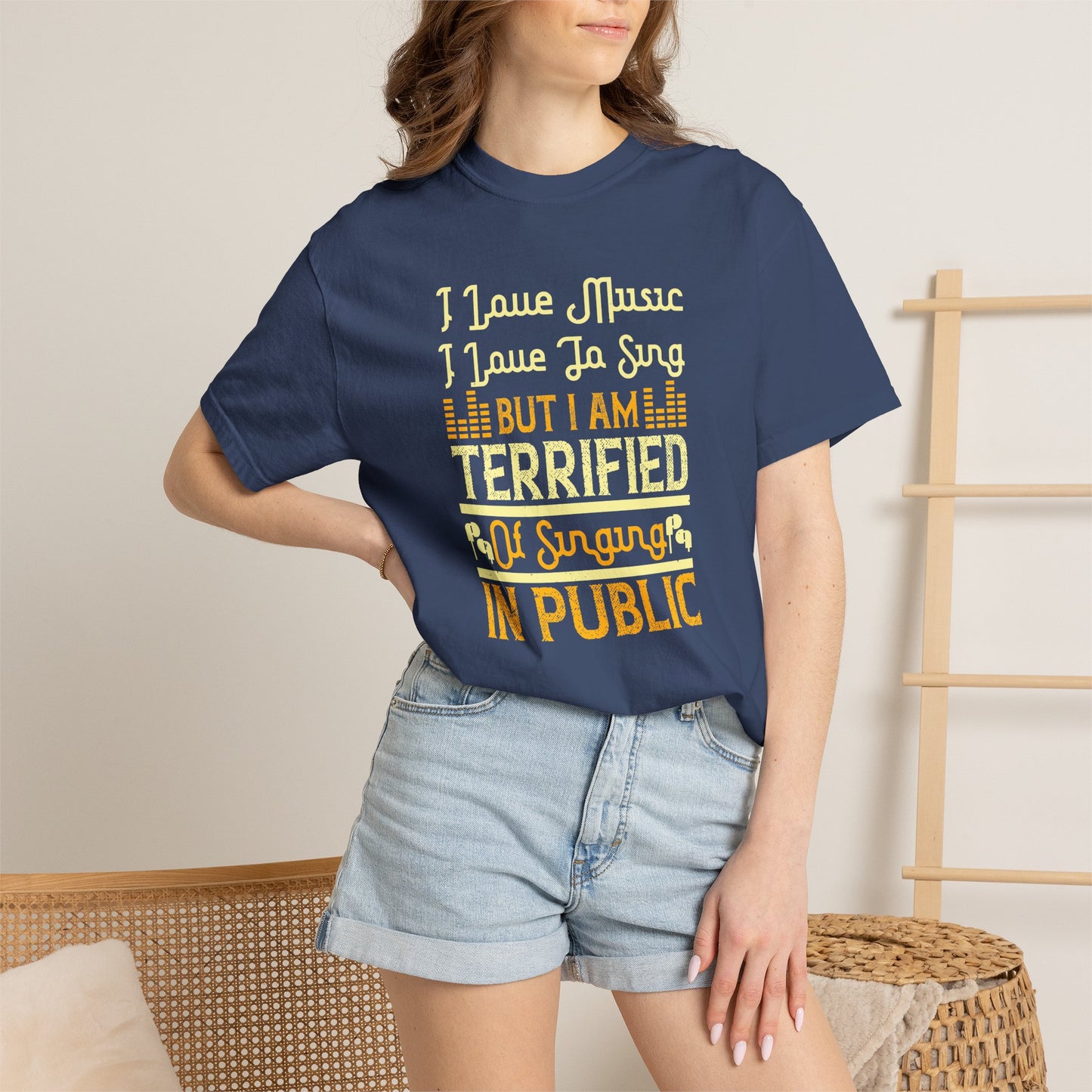 Music Graphic Design Unisex Cotton T-shirt m12