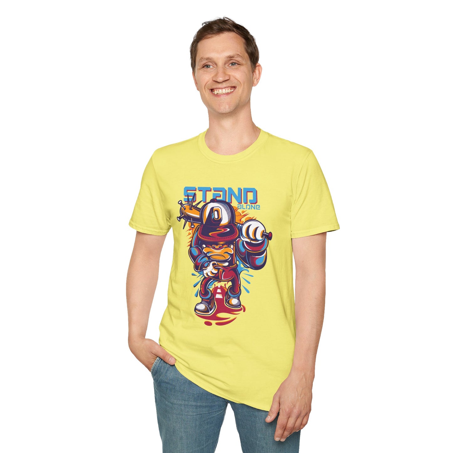 Cartoon T Shirt, Animation Design Shirt, Art Design T-Shirt, T Shirt with Graphic Design 119