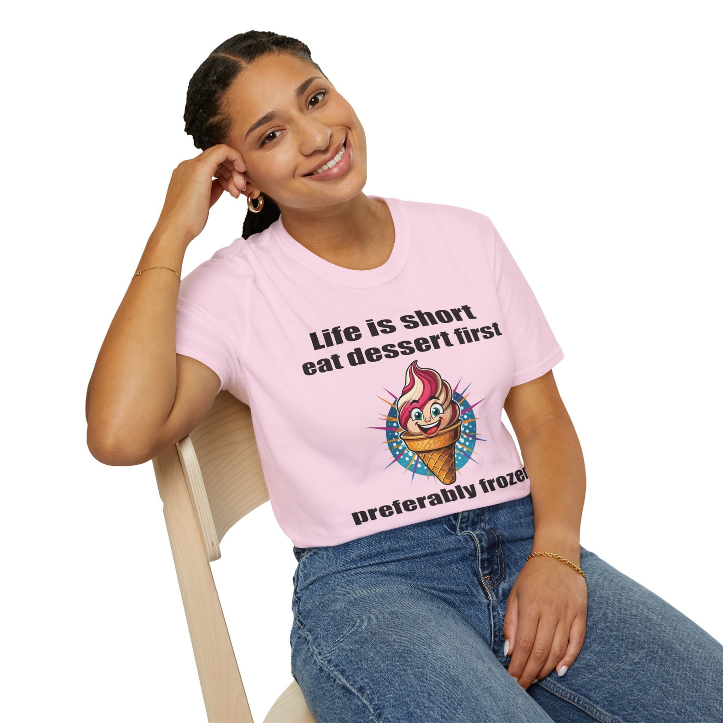 Food Tees, Funny Food T Shirts, Funny T Shirts, Shirt with Food, Junk Food Tees, Shirt with Ice Cream, Ice Cream T-Shirt