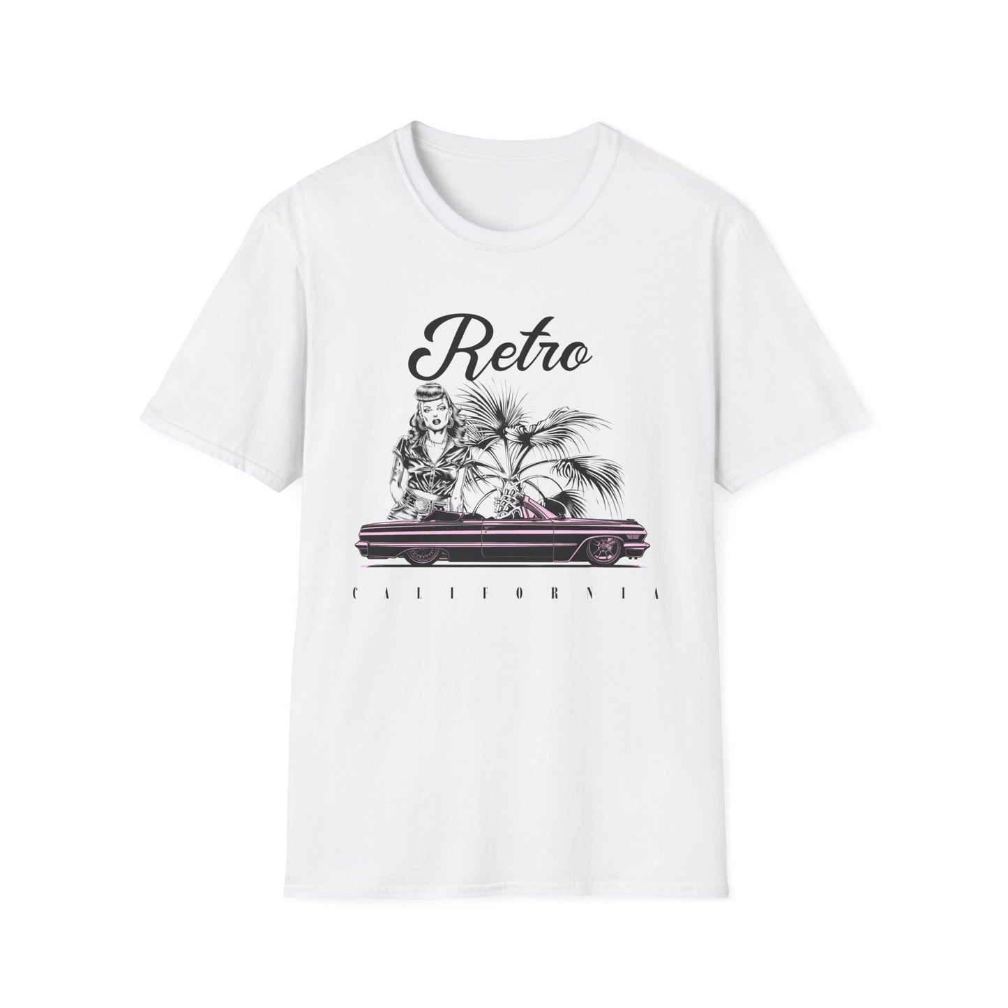 Retro T Shirt, Retro Design Shirt, Retro Art Tee Shirt, T-shirt with Retro Style