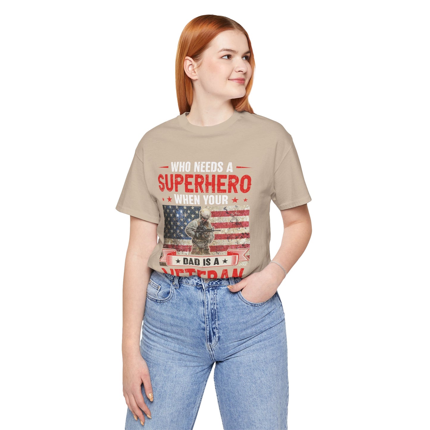 American Flag Graphic Unisex Cotton Tee v43